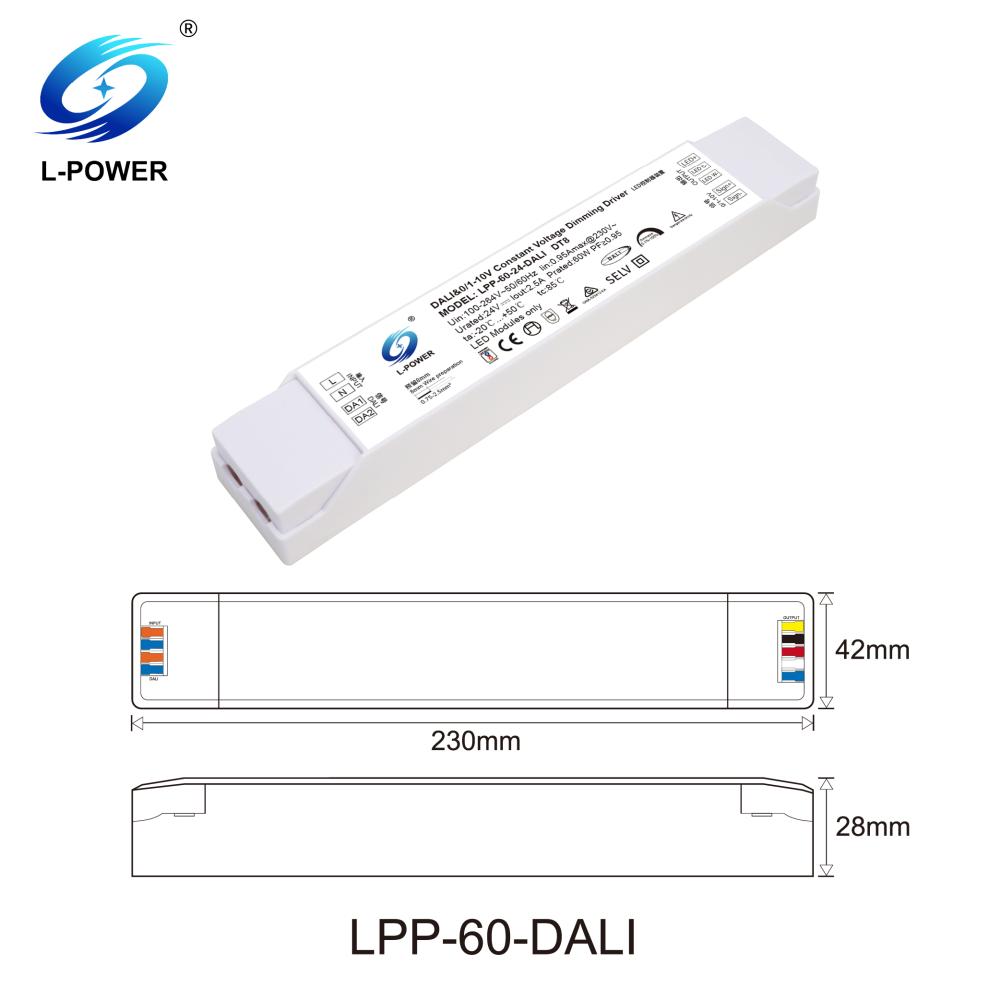DALI dimming LED driver power supply